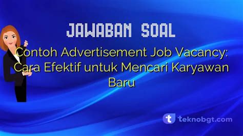 job-advertisement