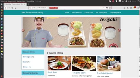 Menyajikan Makanan Secara Online