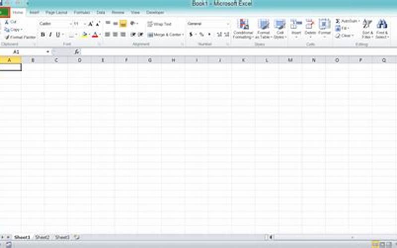 Menyimpan Dan Membuka Kembali Spreadsheet Excel