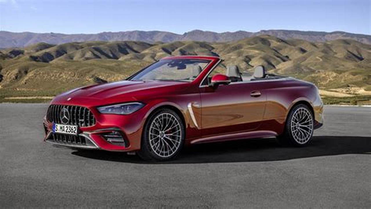 Mercedes Benz 2025 Convertible Features