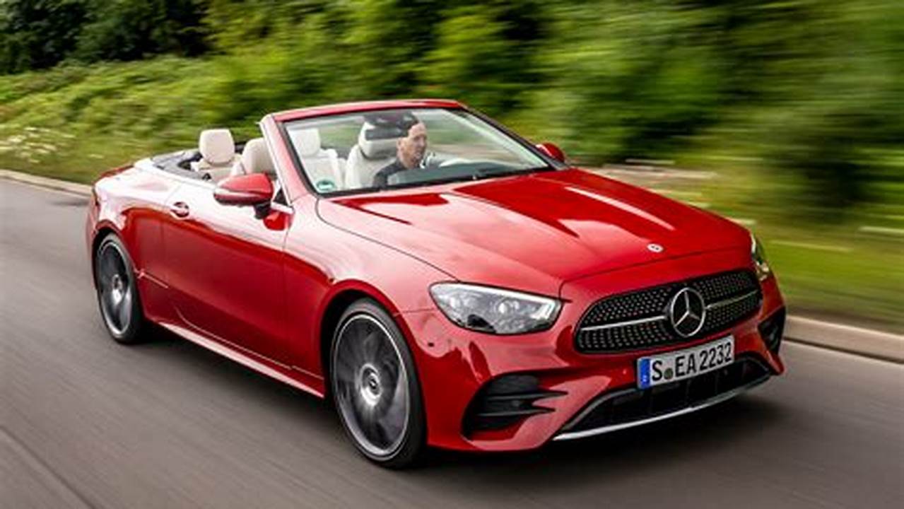 Mercedes Benz E Class Convertible 2024