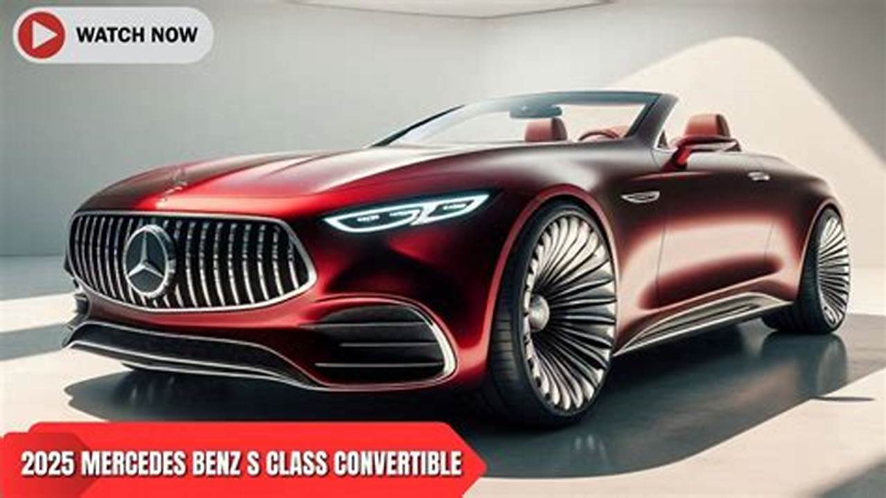 Mercedes S Class Convertible 2025