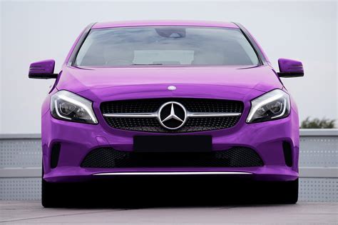 Mercedes Benz Purple Color