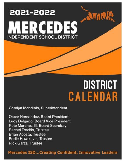 Mercedes Isd Calendar