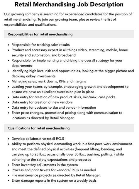 Merchandising Jobs,7143