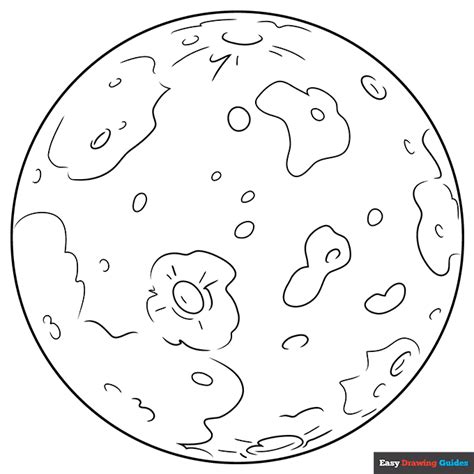 Mercury Coloring Page