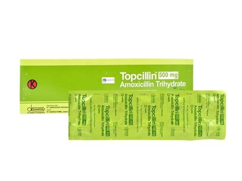 Merek Topcillin Amoxicillin