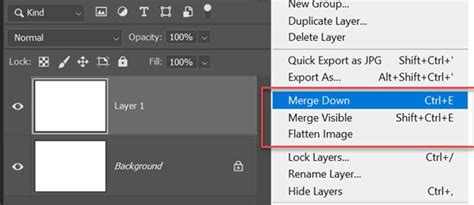 Merge Layers To Create a Textured Image