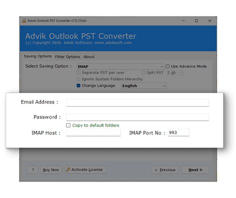 Merge The PST Emails With Your Existing Email Account