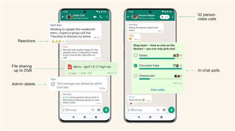 Merging multiple group chats with the WhatsApp Community feature