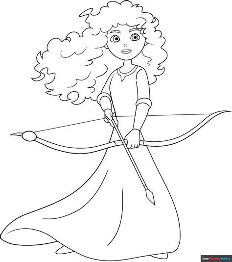Merida Coloring Pages