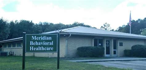Meridian Behavioral Health Live Oak FL contact information
