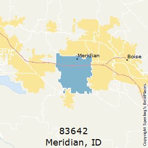 Meridian Id Zip Code Map