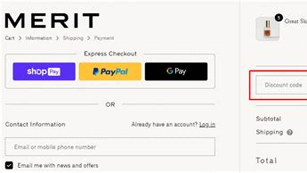 Merit Discount Code 2025