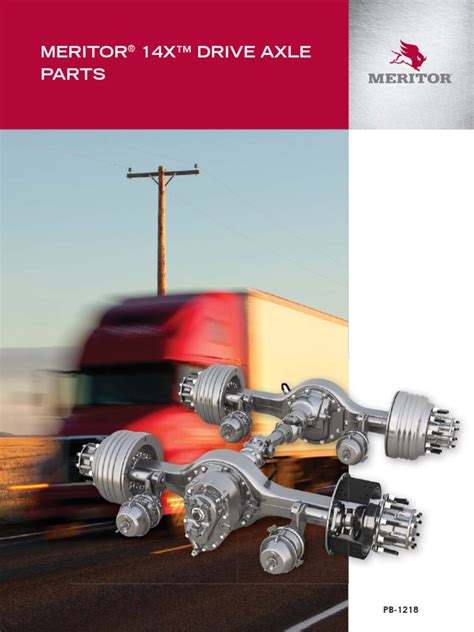 Meritor Axle Parts Catalog