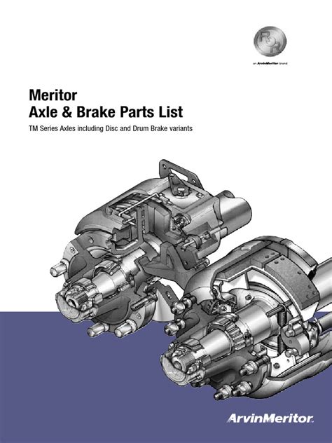 Meritor Brake Drum Catalog