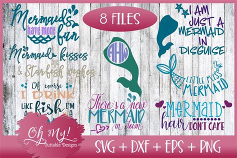 Download Mermaid Bundle Vol 1 Files DXF Files