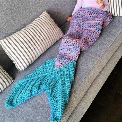 Mermaid Crochet Blanket