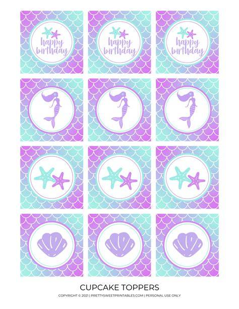 Mermaid Party Printables