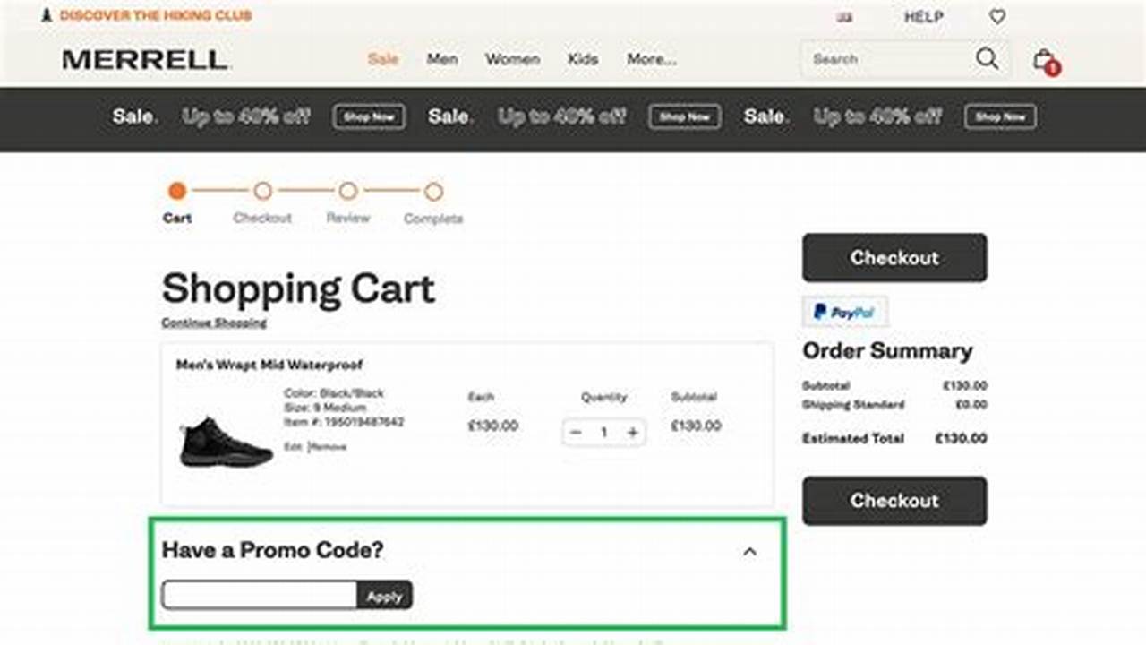 Merrell Discount Code 2025