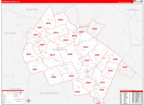 Merrimack Nh Zip Code Map