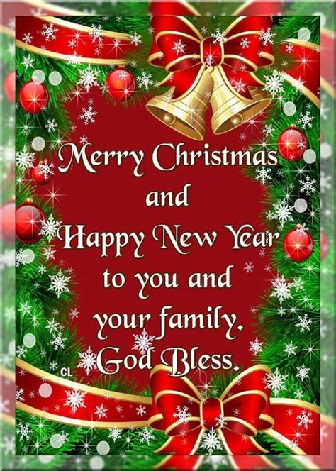Merry Christmas God Bless You