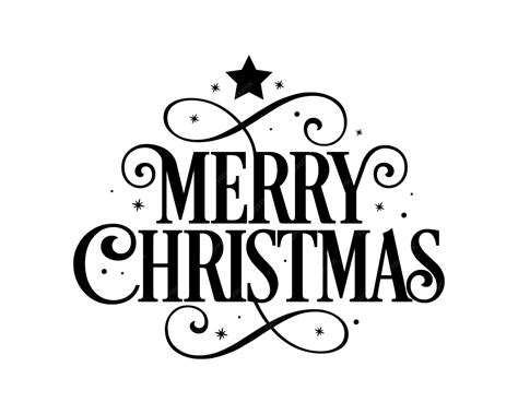 Merry Christmas Quotes Vector