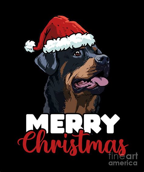 Merry Christmas Rottweiler Images