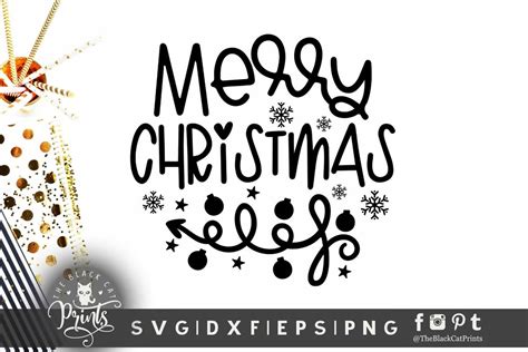 Download Merry Christmas Snowflakes DXF Files