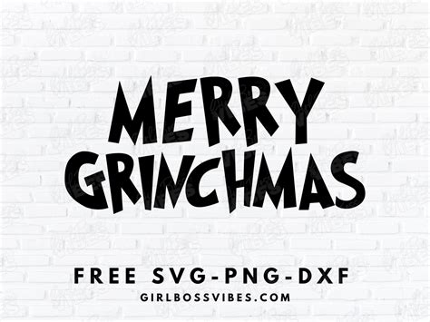 58+ Merry Grinchmas Free Svg, Merry Grinchmas Movie Svg Dxf Png The Grinch Cut Files Head Face. Festive Grinchmas Clipart