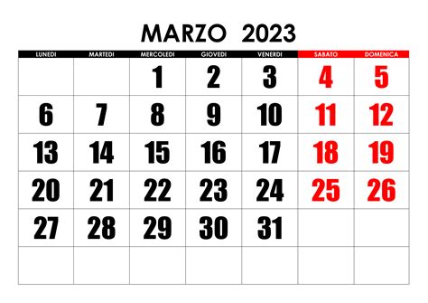 Mes De Marzo 2023 Calendario marzo 2023 en Word, Excel y PDF - Calendarpedia
