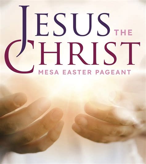 Mesa Easter Pageant 2025 Dates