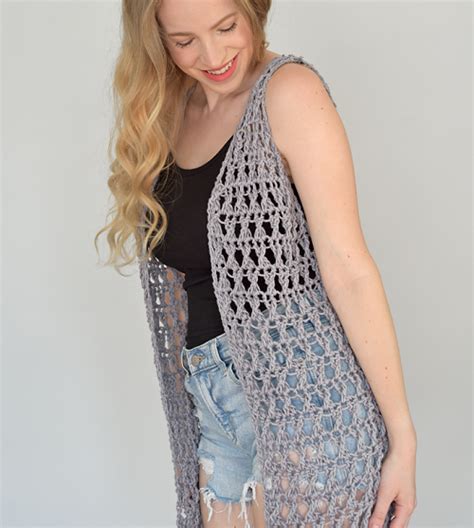 Mesh Vest Crochet