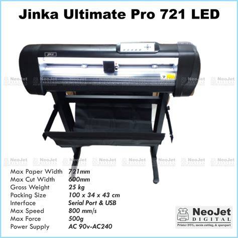 Mesin Cutting Sticker Jinka 721 Pro
