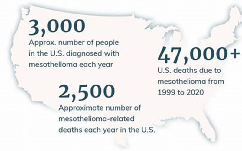 Mesothelioma Incidence In The Us From 1999-2017