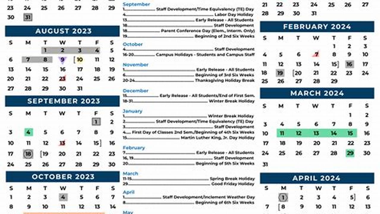 Mesquite Isd Spring Break 2025