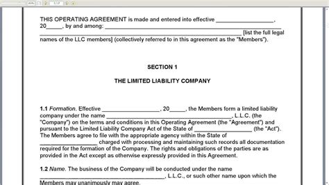 Mess Contract Agreement