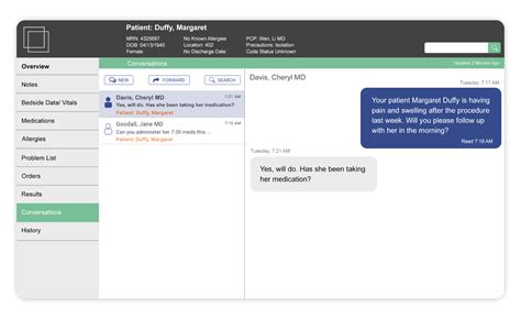 Messaging functionality