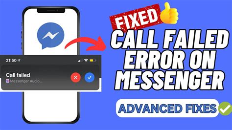 Messenger Error Fix