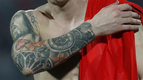 Messi Sleeve Tattoo