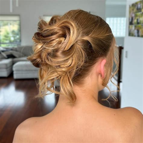 Messy Chignon Hairstyle