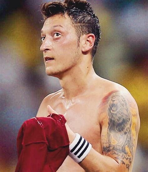 Mesut Ozil's Tattoo