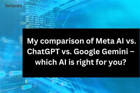 Meta AI vs ChatGPT vs Google Gemini: recipes