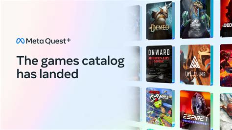 Meta Quest 3 Game Catalog