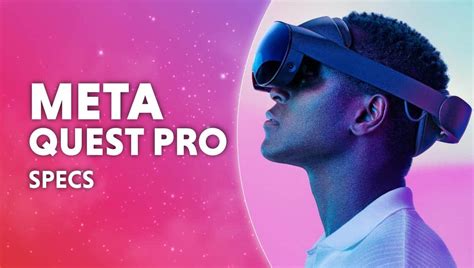 Meta Quest Pro specs