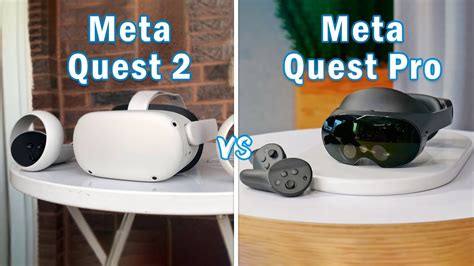Meta Quest Pro vs. Quest 2: experience