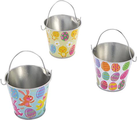 Metal Easter Pails