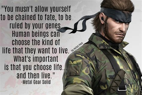Metal Gear Solid Quotes