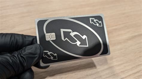 Metal Uno Reverse Card