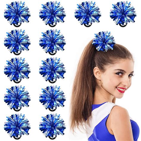 Metallic Cheer Hair Cuffs